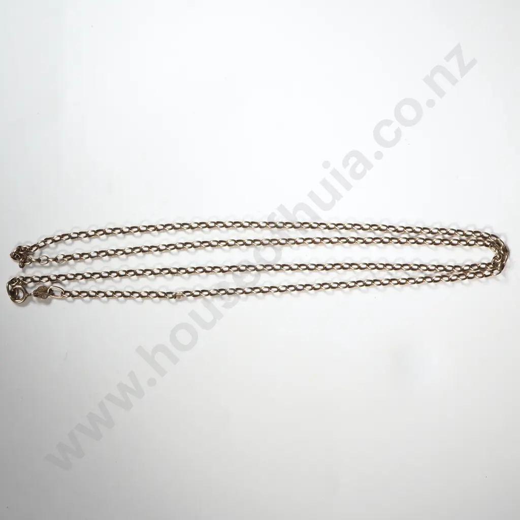 Sterling Silver Cable Link Chain Image 1++