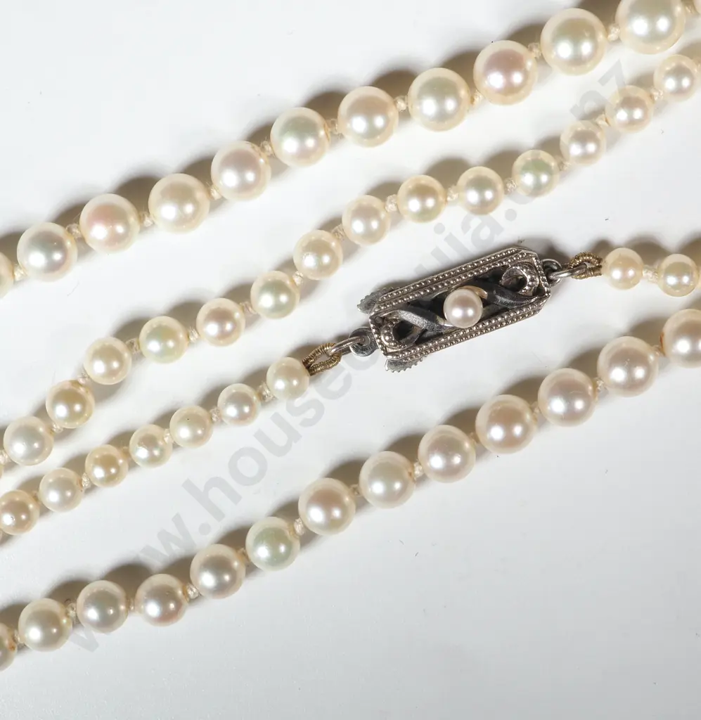 String of Graduated Pearls  Image 1++