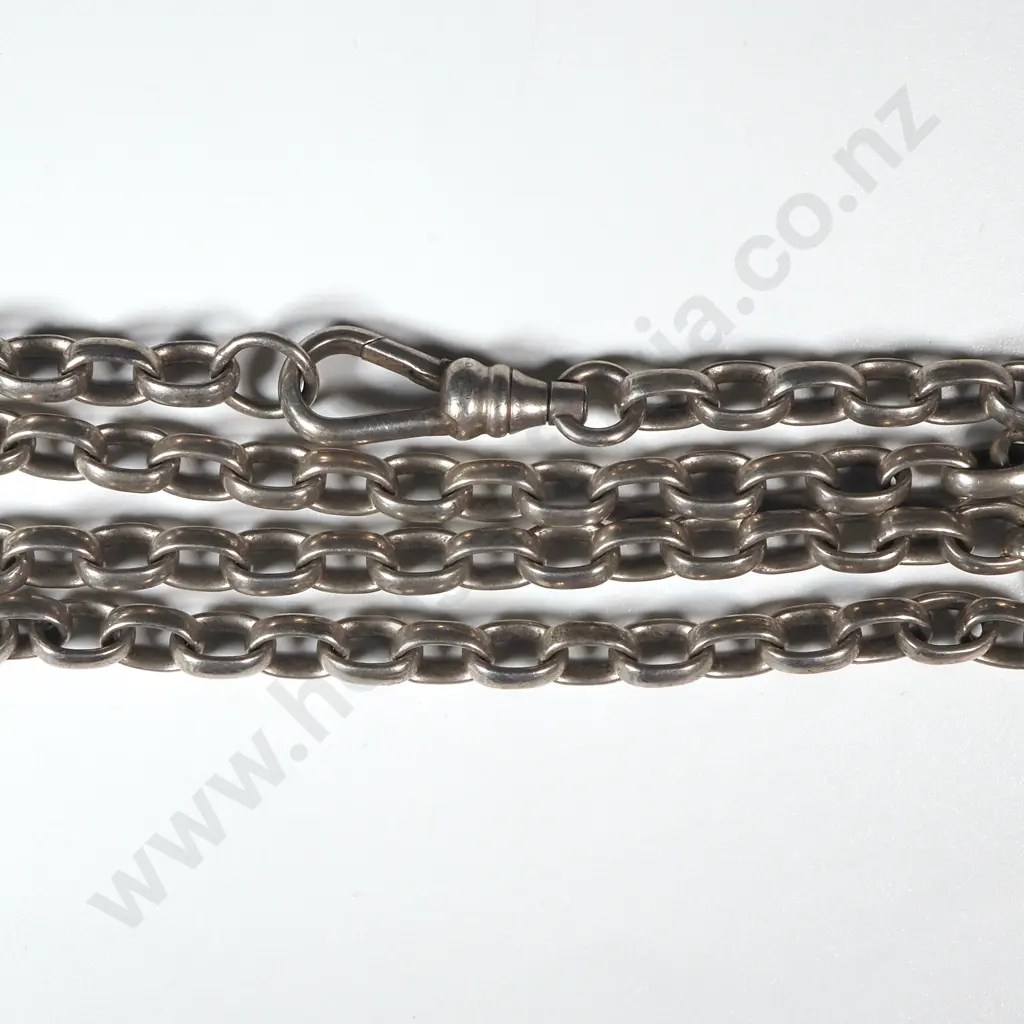 Sterling Silver Belcher Chain Necklace  Image 1++