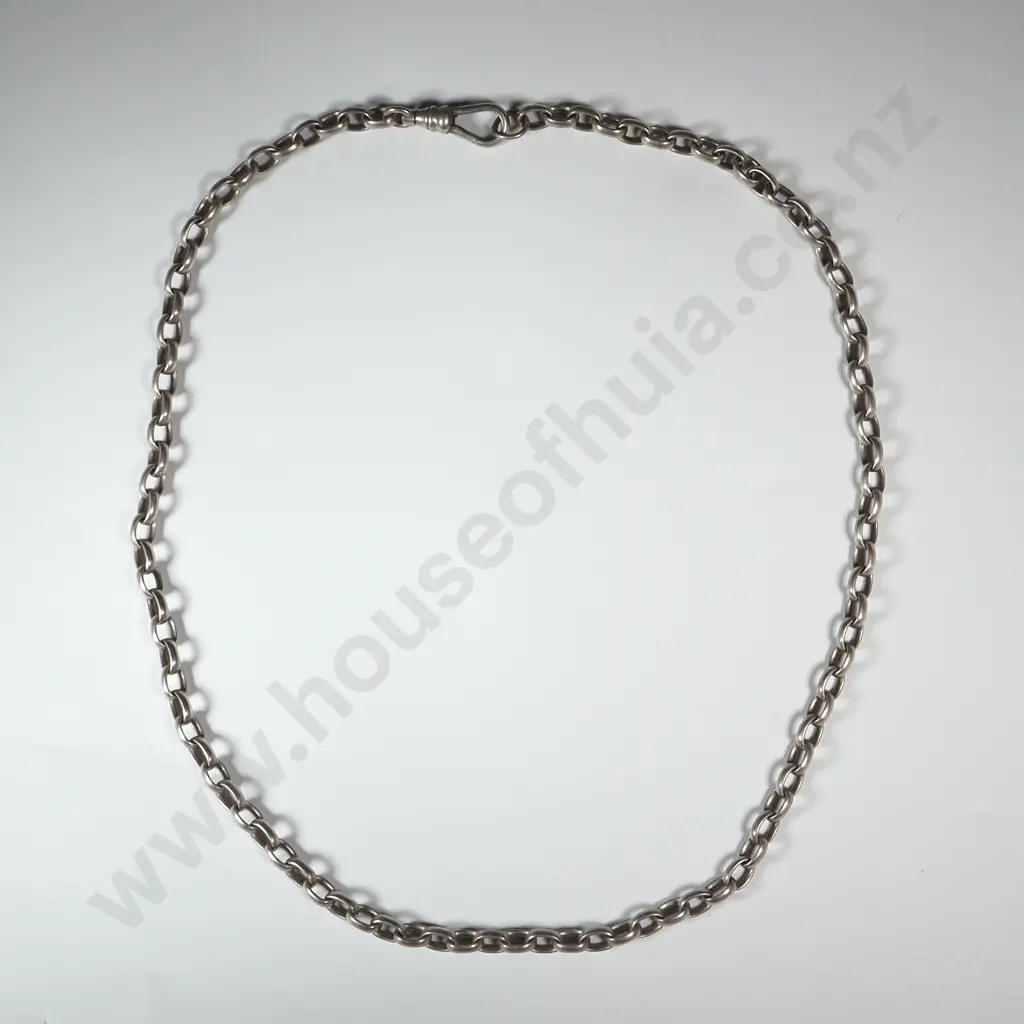 Sterling Silver Belcher Chain Necklace  Image 1++