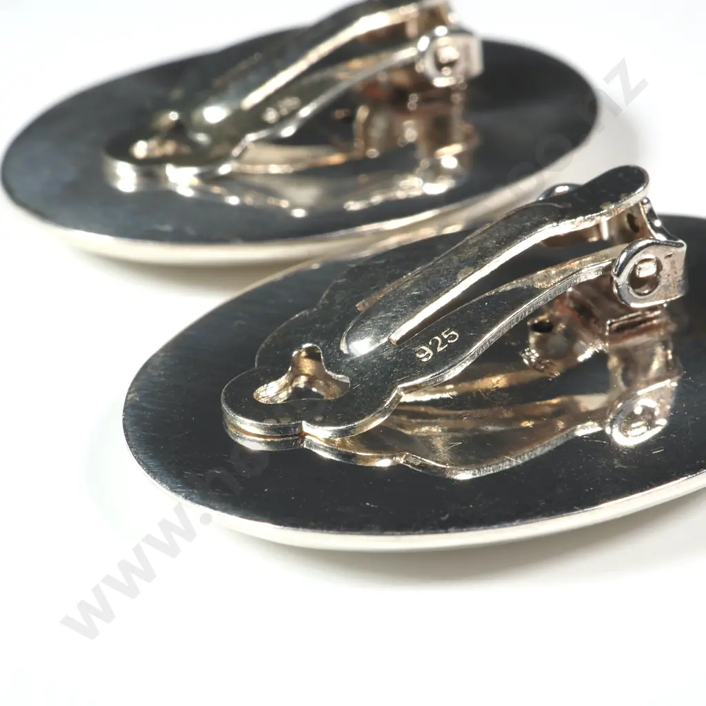 Pair of Sterling Silver Earrings Image 1++