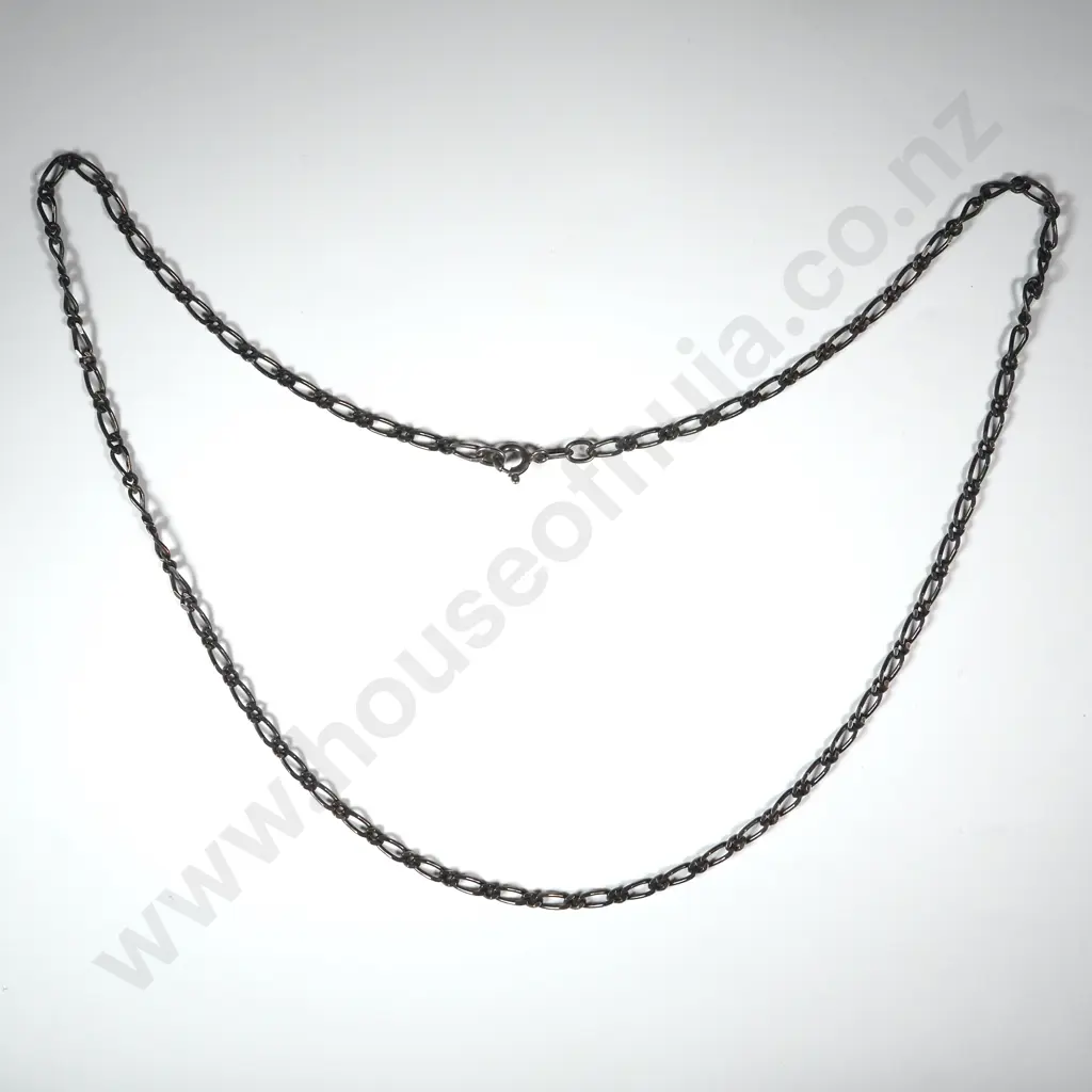 Sterling Silver Single Figaro Chain  Image 1++