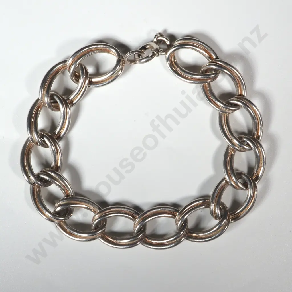 Sterling Silver Chain Bracelet Image 1++