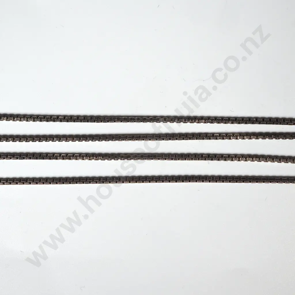 Sterling Silver Box Link Chain  Image 1++