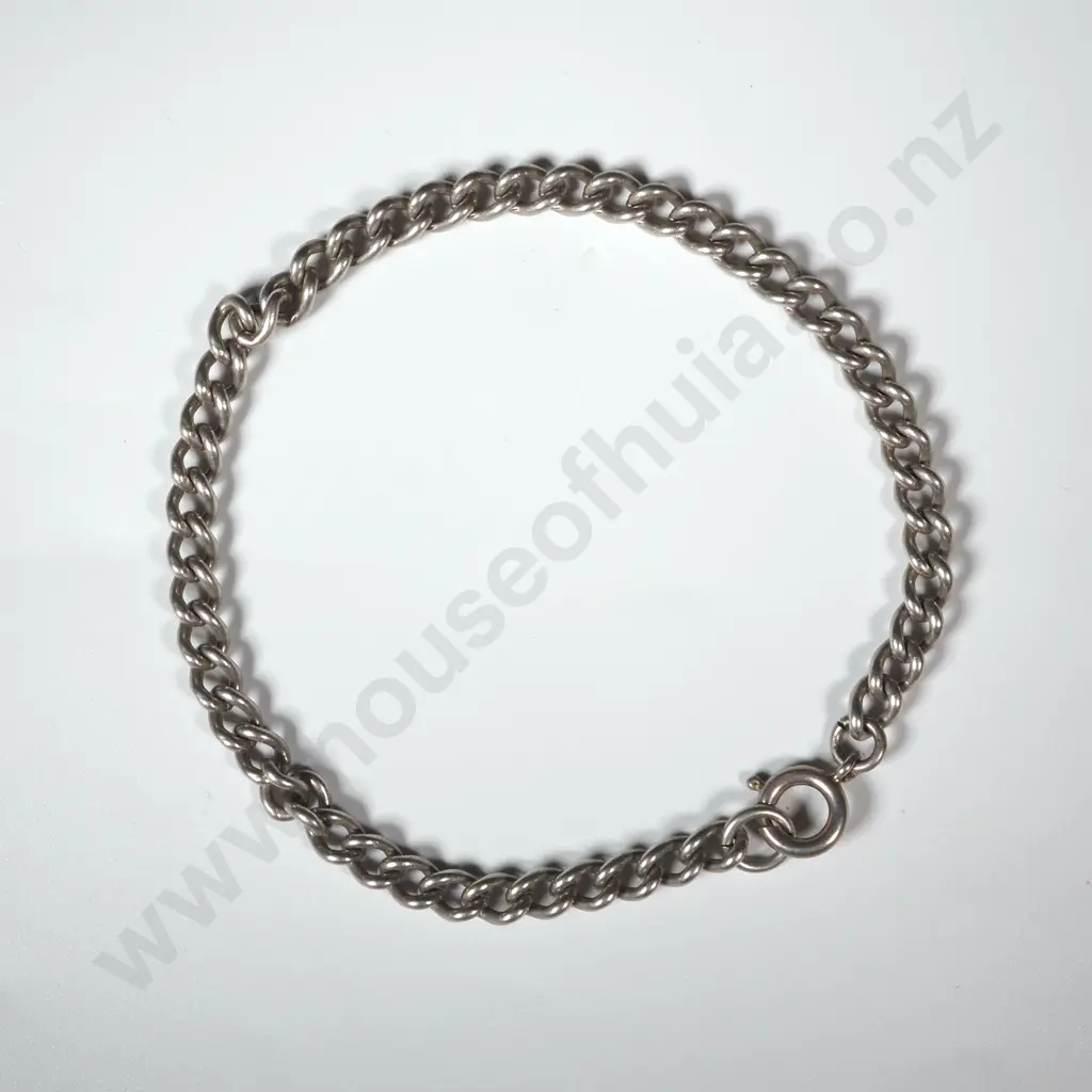Sterling Silver Chain Link Bracelet Image 1++