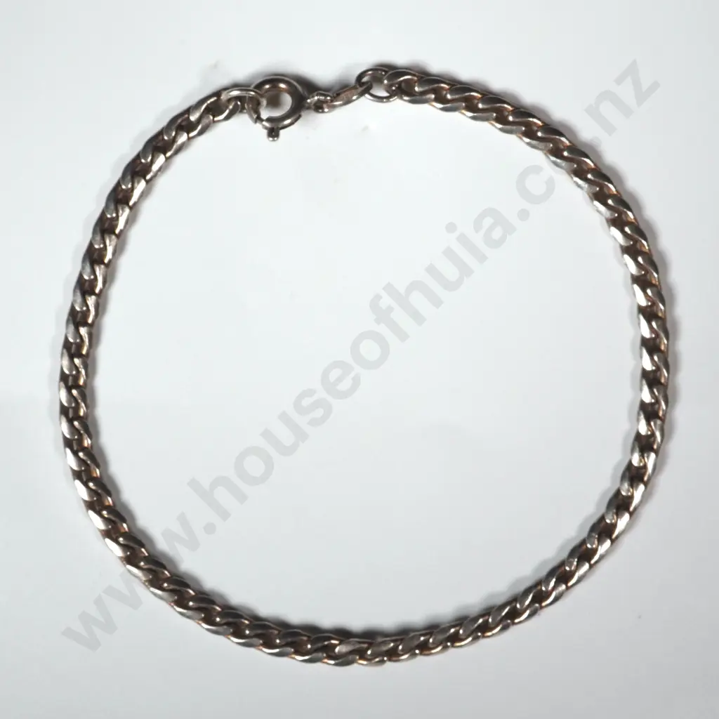 Sterling Silver Chain Link Bracelet Image 1++