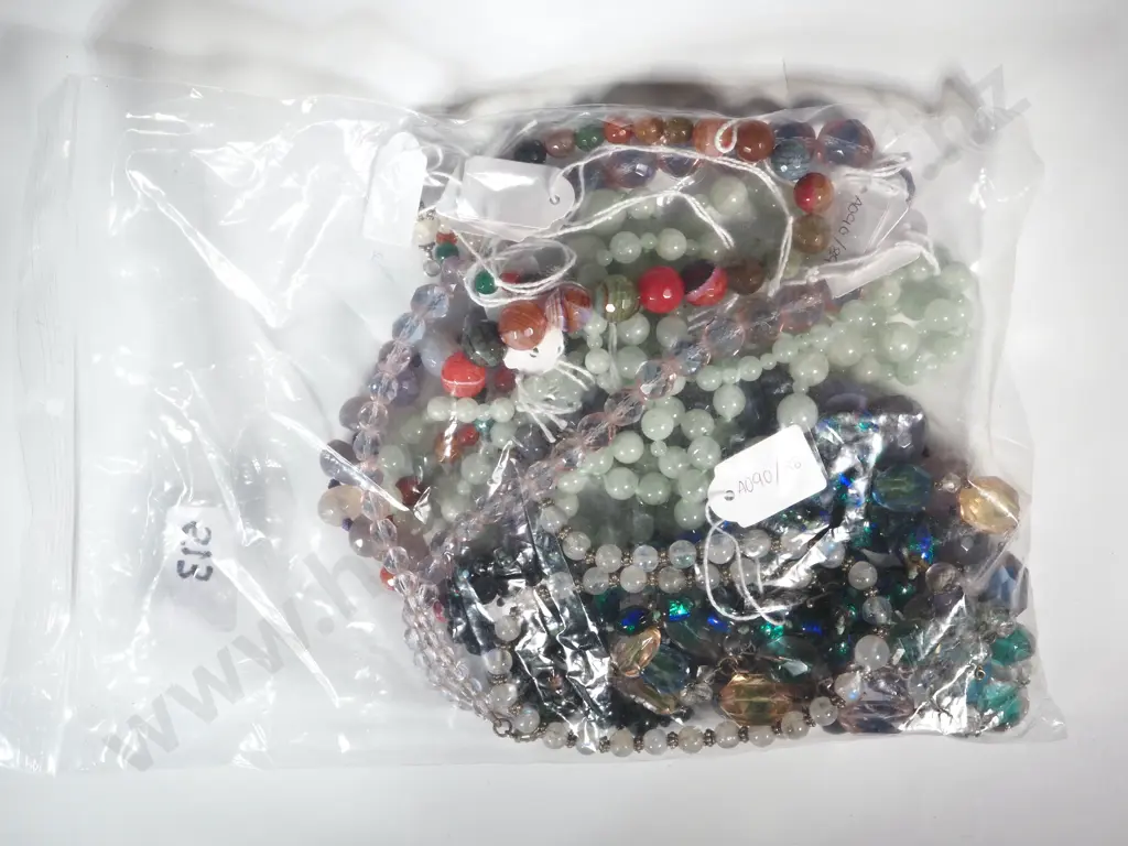 Large Lot of Bead Necklaces Image 1++