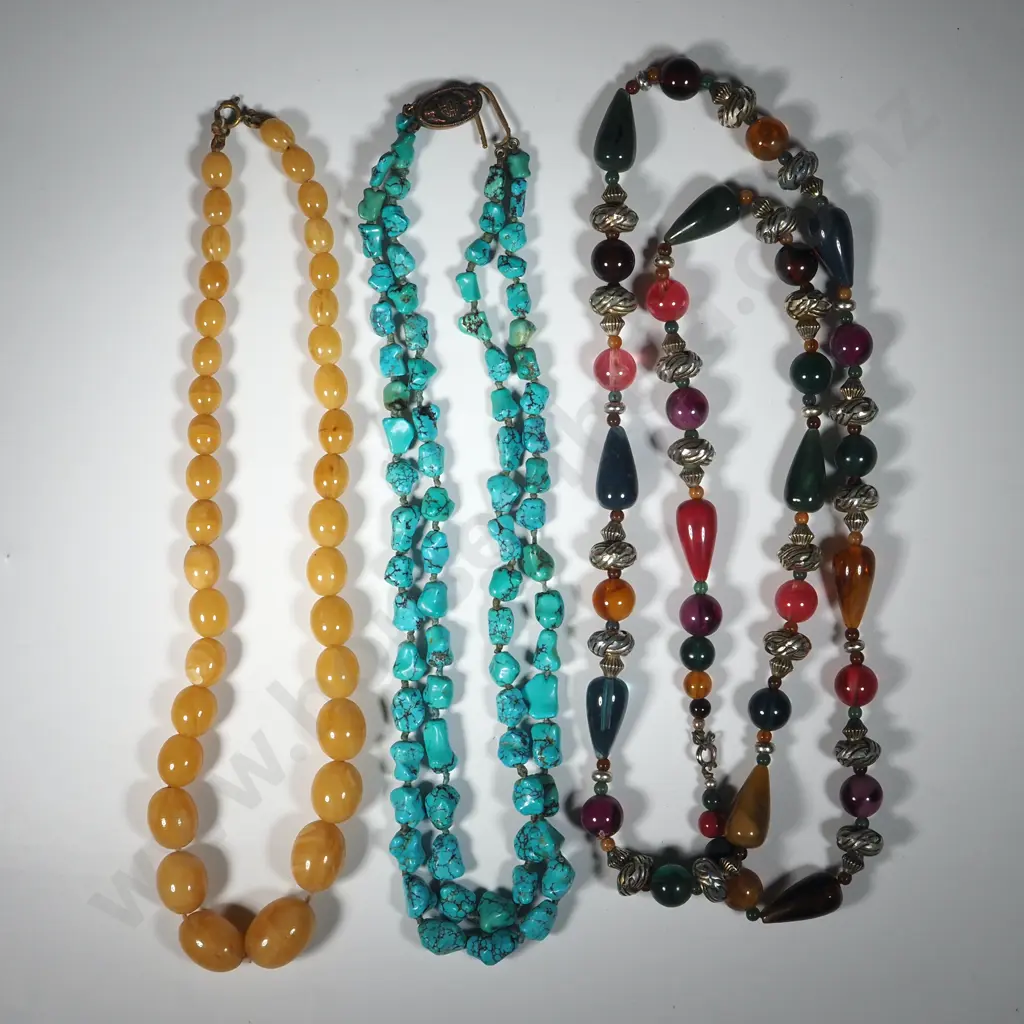 Assorted Beads Incl Turquoise Image 1++