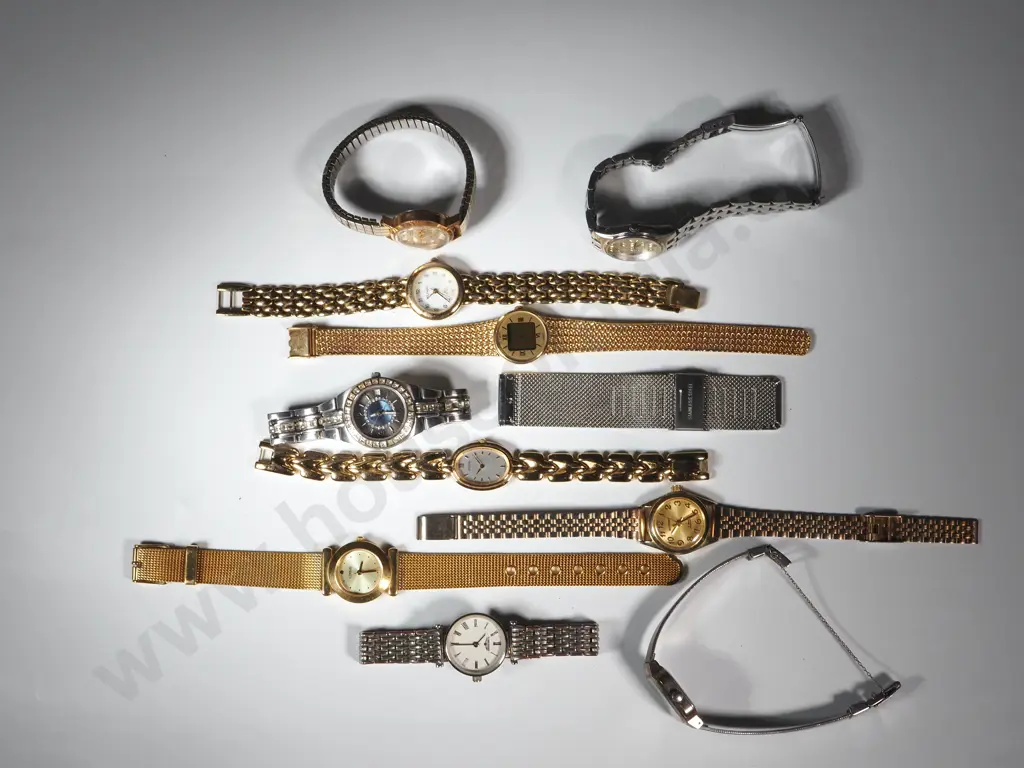 Mixed Lot Of  Ten Assorted Womens Watches Image 1++