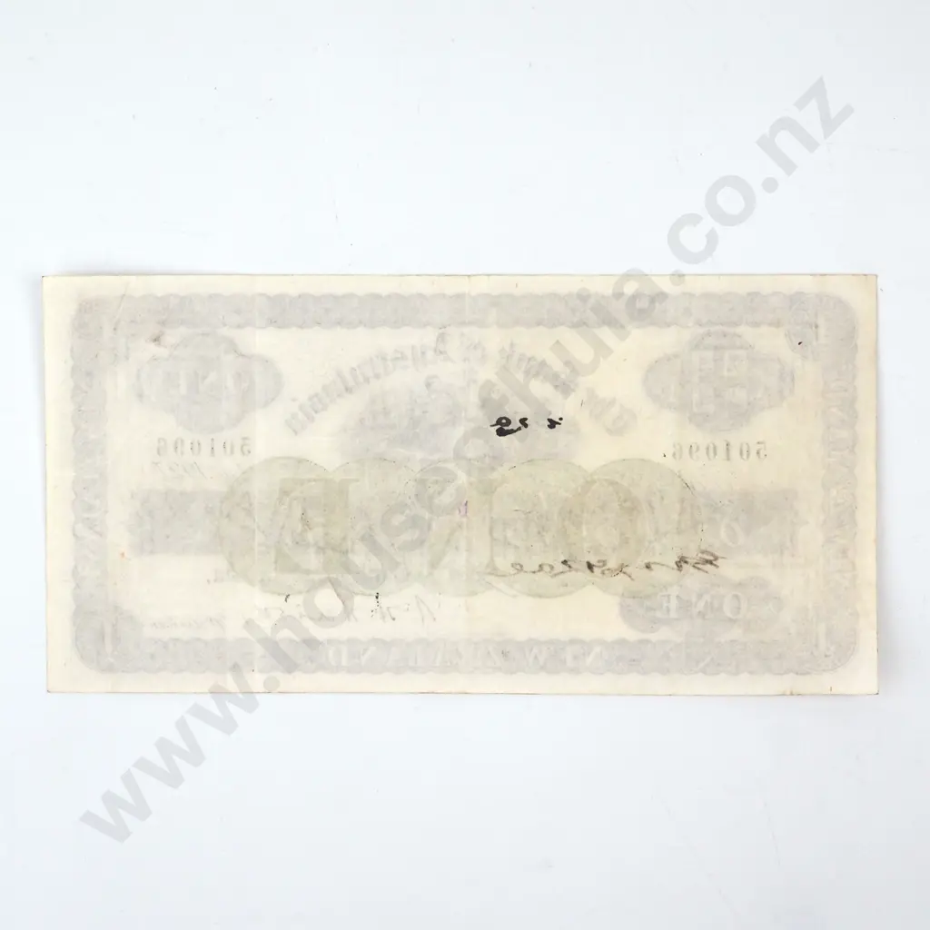 1927 Bank of Australasia One Pound Image 1++