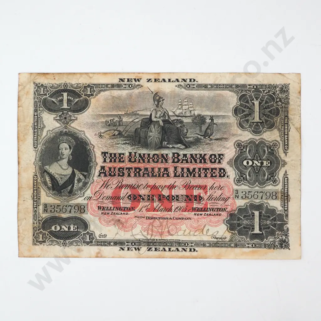 1905 Union Bank of Australia Image 1++