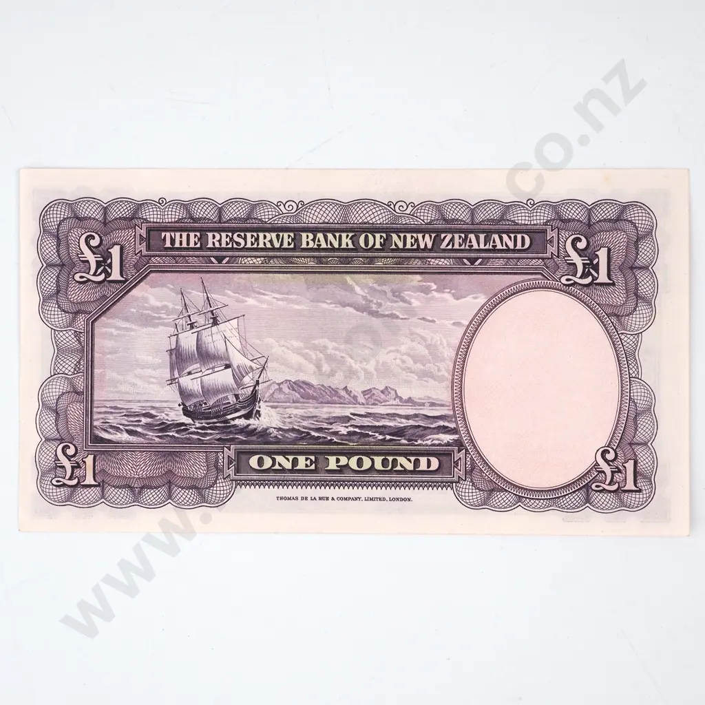 ONE POUND, WILSON SIGNATURE, SERIAL H OVER 2 277196 ( FIRST PREFIX OF SIGNATURE ), UNCIRCULATED, C.V. $1500 Image 1++