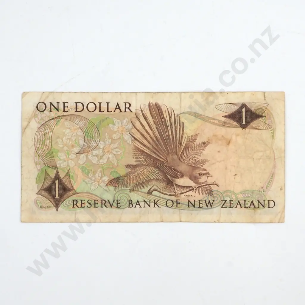 WILKS SIGNATURE, SERIAL B19 705199 ( LAST PREFIX OF TYPE ), VERY GOOD, ESTIMATED C.V. $75 Image 1++