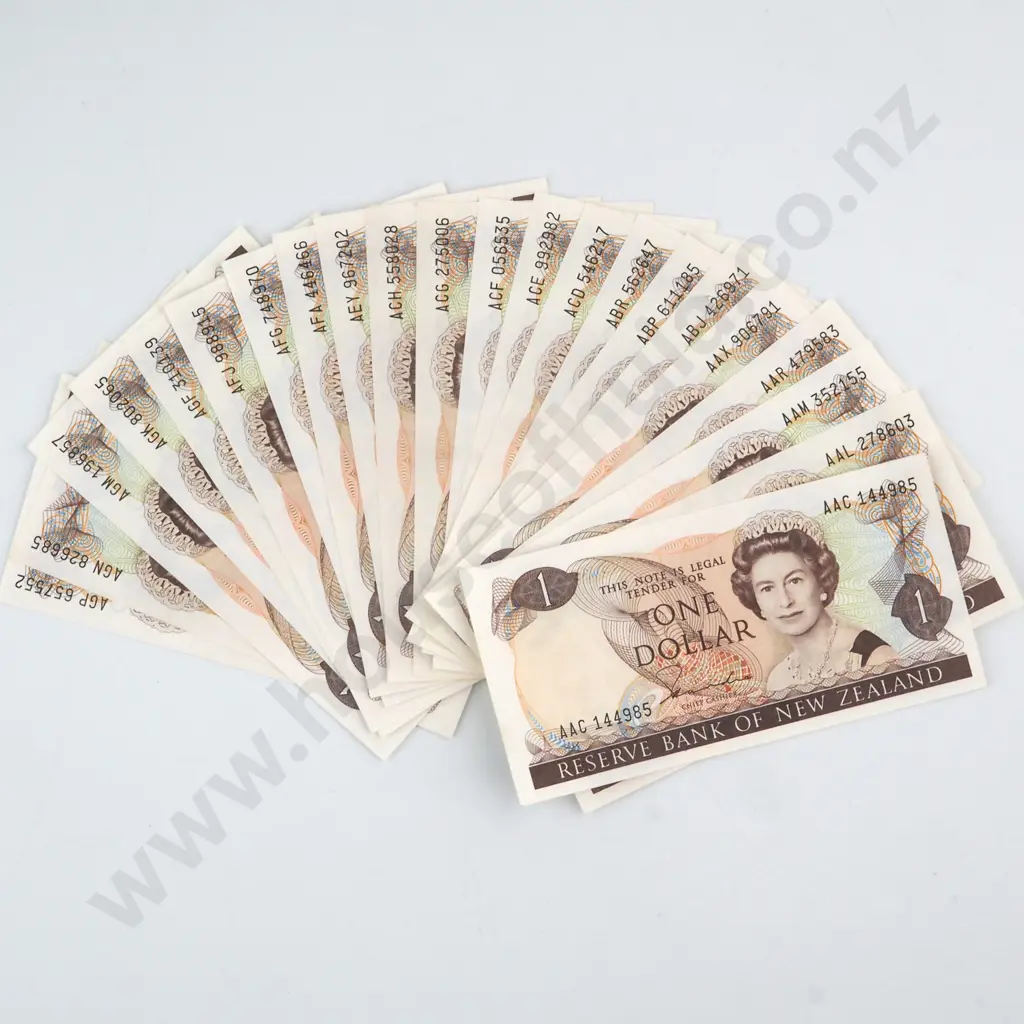 22 X HARDIE TYPE 2 SIGNATURE, PREFIXES AAC, AAL, AAM, AAR, AAX, ABJ, ABP, ABR, ACD, ACE, ACF, ACG, ACH, AEY, AFA, AFG, AFJ, AGF, AGK, AGM, AGN, AGP, ALMOST UNCIRCULATED, C.V. $198 Image 1++