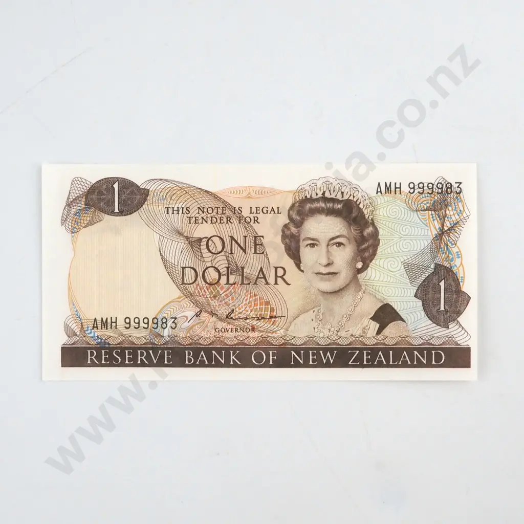 RUSSELL SIGNATURE, SERIAL AMH 999983 UNCIRCULATED Image 1++