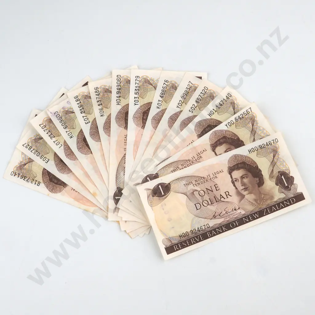 14 X WILKS SIGNATURE, PREFIXES  H00, Y00, H01, S02, Y02, K03, Y03, H04, K06, E07, K07, L07, E08, B12,  VERY FINE TO EXTREMELY FINE Image 1++