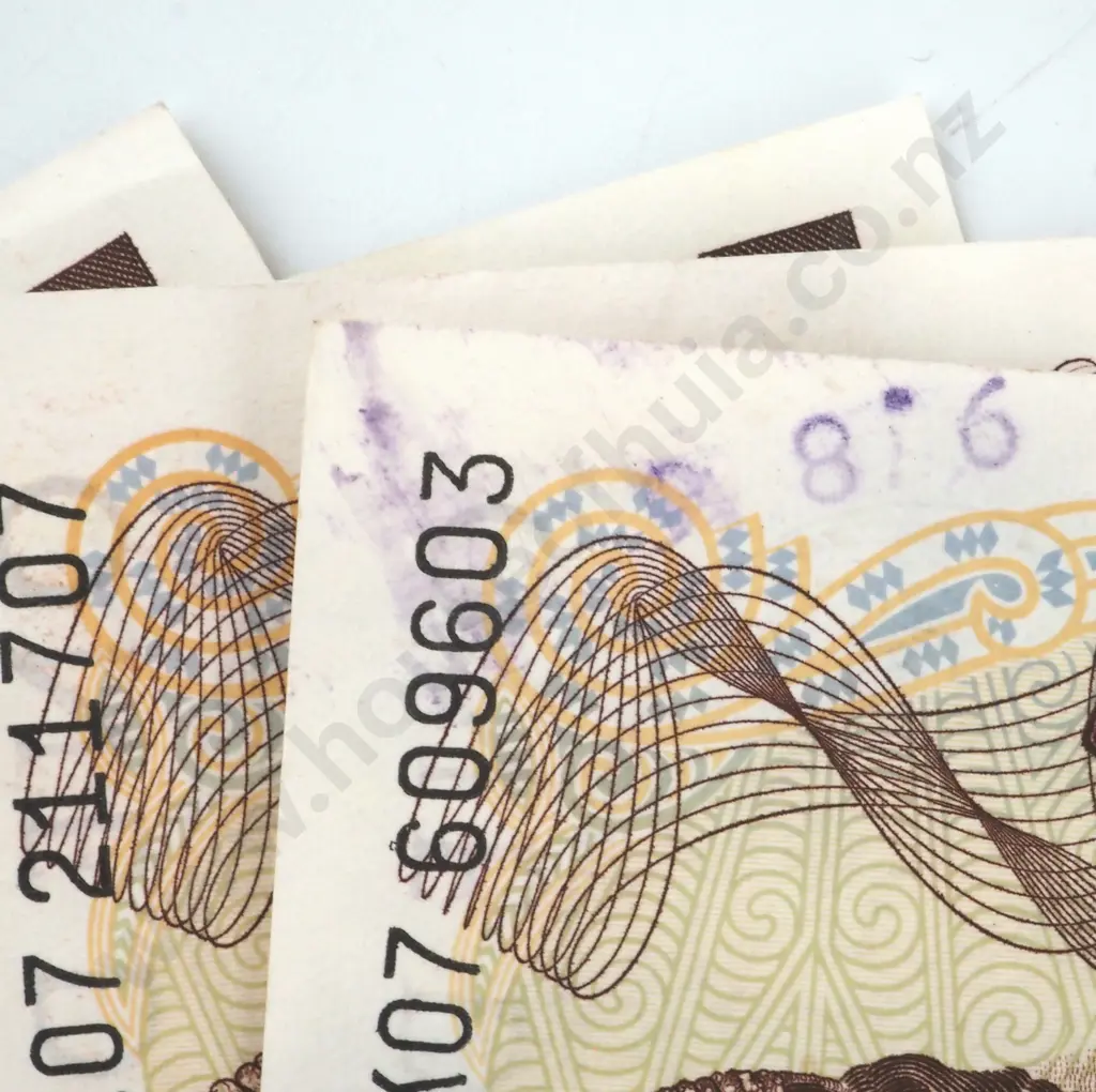 14 X WILKS SIGNATURE, PREFIXES  H00, Y00, H01, S02, Y02, K03, Y03, H04, K06, E07, K07, L07, E08, B12,  VERY FINE TO EXTREMELY FINE Image 1++