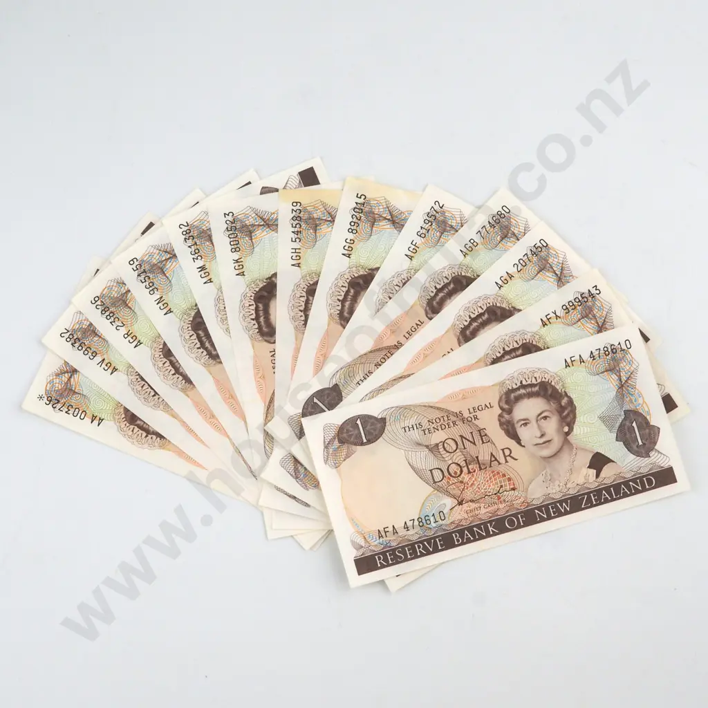 13 X HARDIE TYPE 2 SIGNATURE, PREFIXES  AFA, AFX, AGA, AGB, AGF, AGG, AGH, AGK, AGM, AGN, AGR, AGV, AA*, EXTREMELY  FINE TO ALMOST UNCIRCULATED Image 1++