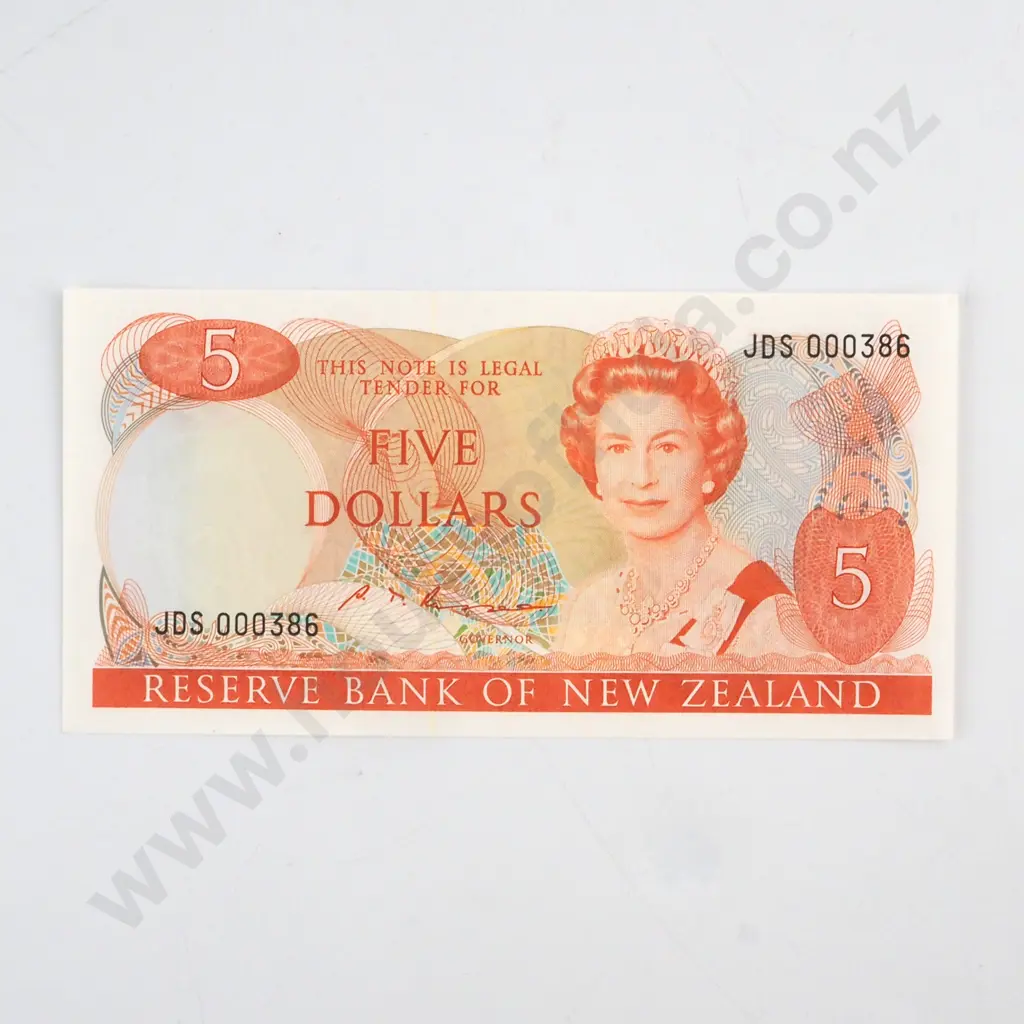 RUSSELL SIGNATURE, SERIAL JDS 000386 ( LOW NUMBER ),  UNCIRCULATED, C.V. $50 Image 1++