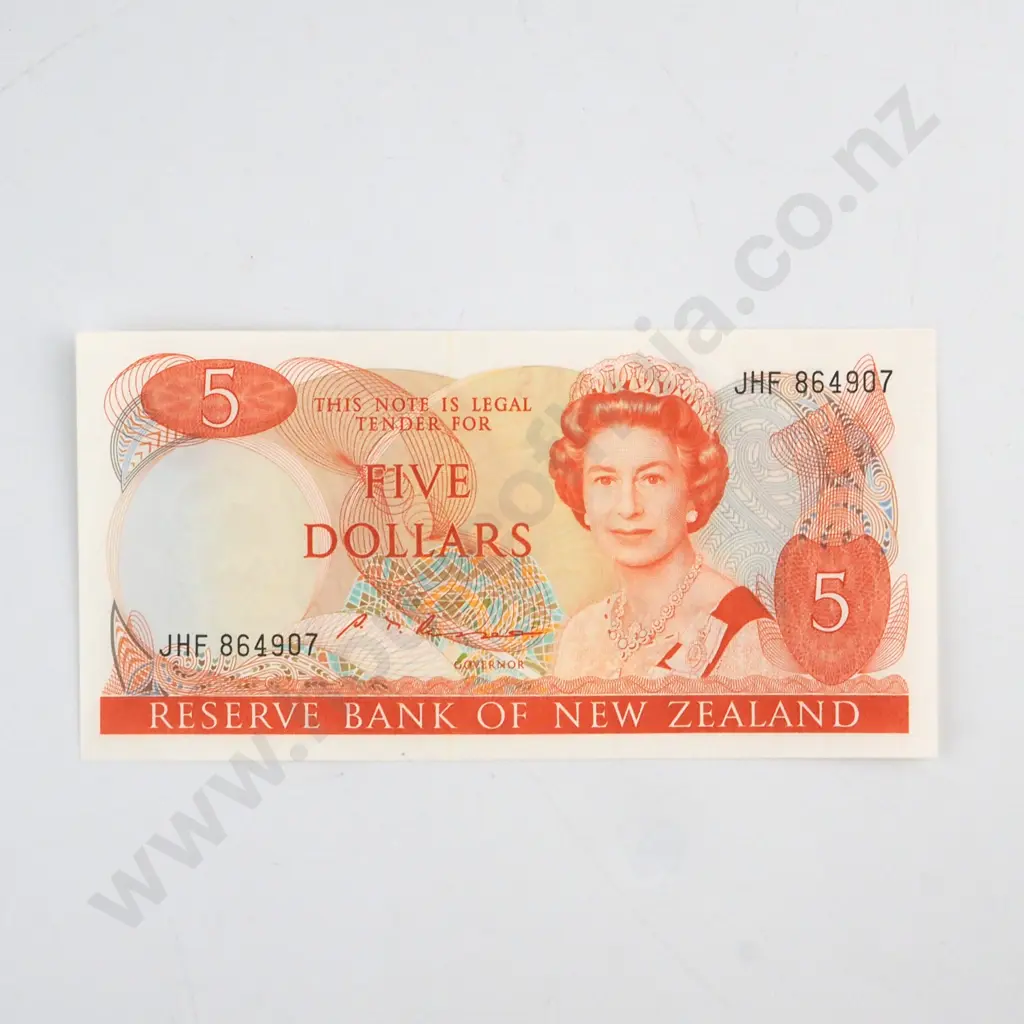 RUSSELL SIGNATURE, SERIAL JHF 864907  ( LAST PREFIX OF SIGNATURE ), UNCIRCULATED, C.V. $100 Image 1++