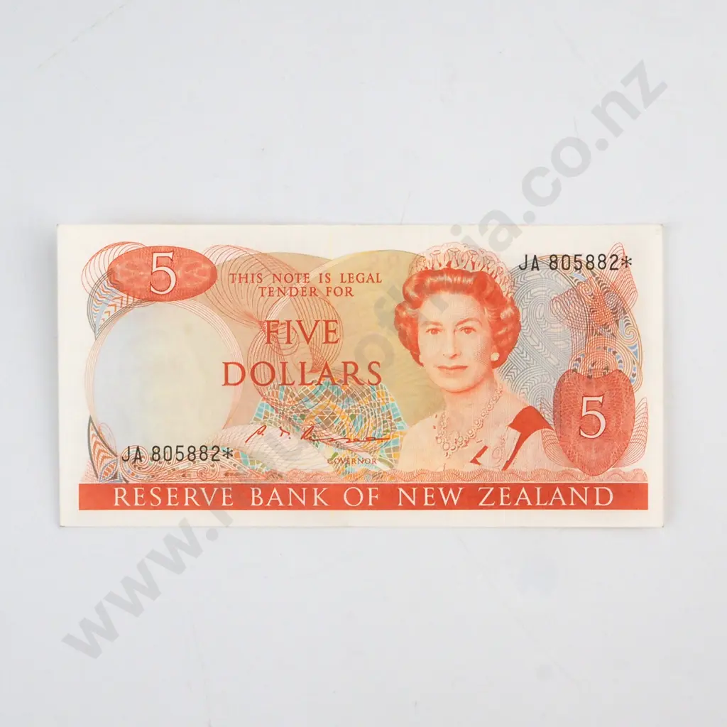 RUSSELL SIGNATURE, SERIAL JA 805882*, ALMOST UNCIRCULATED, C.V. $50 Image 1++