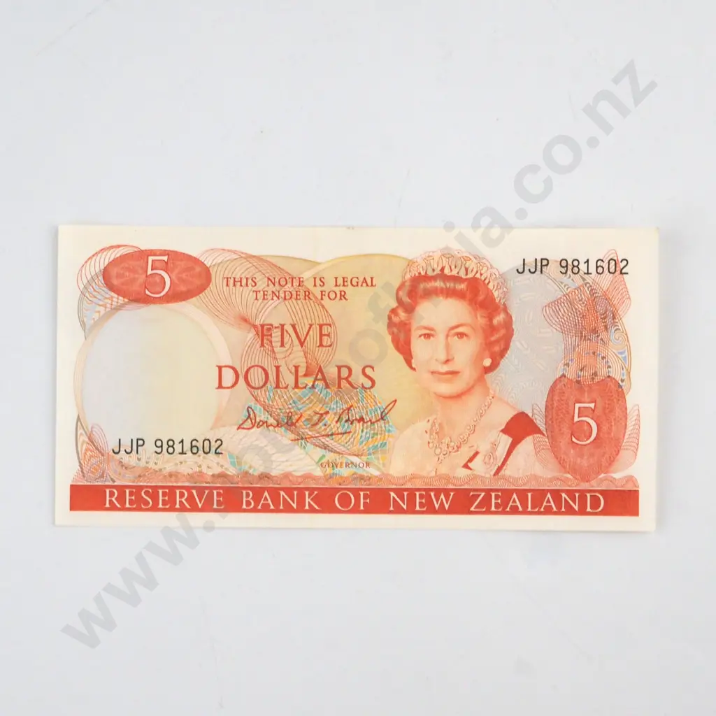 BRASH SIGNATURE, SERIAL JJP 981602 ( LAST PREFIX OF SIGNATURE ), UNCIRCULATED, C.V. $60 Image 1++