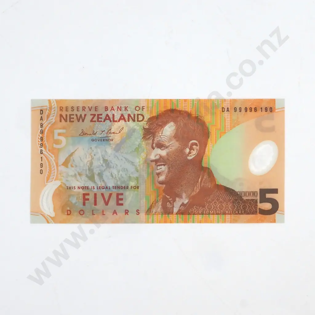 BRASH SIGNATURE, SERIAL DA 99996190 ( LAST PREFIX OF TYPE ), UNCIRCULATED, C.V. $75 Image 1++