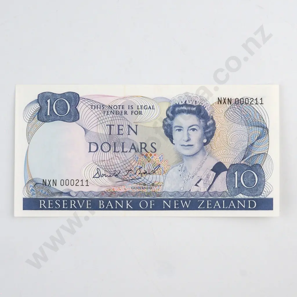 BRASH SIGNATURE, SERIAL NXN 000211 ( LOW NUMBER ) ( FIRST PREFIX OF SIGNATURE ), UNCIRCULATED, C.V. $100 Image 1++