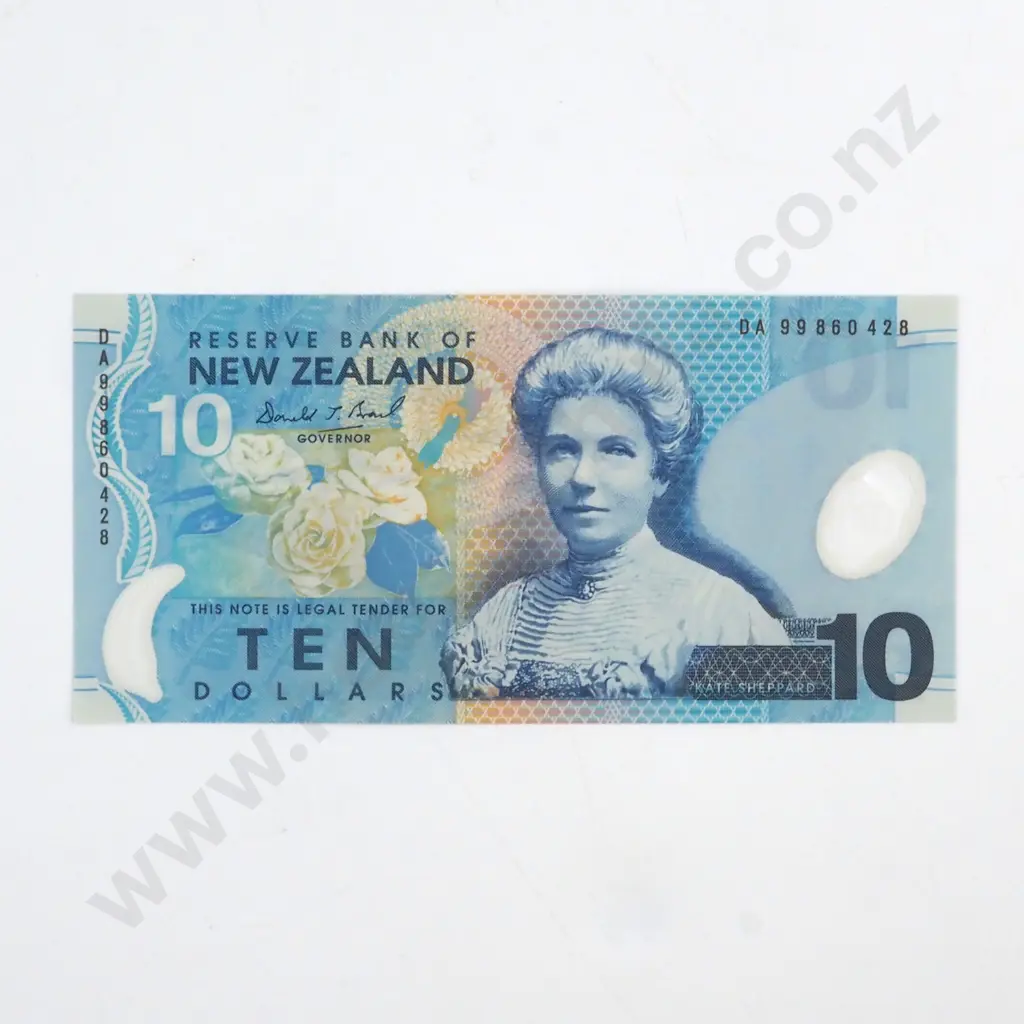 BRASH SIGNATURE TYPE VI, SERIAL DA 99860428  ( LAST PREFIX OF YEAR  ), UNCIRCULATED, C.V. $75 Image 1++