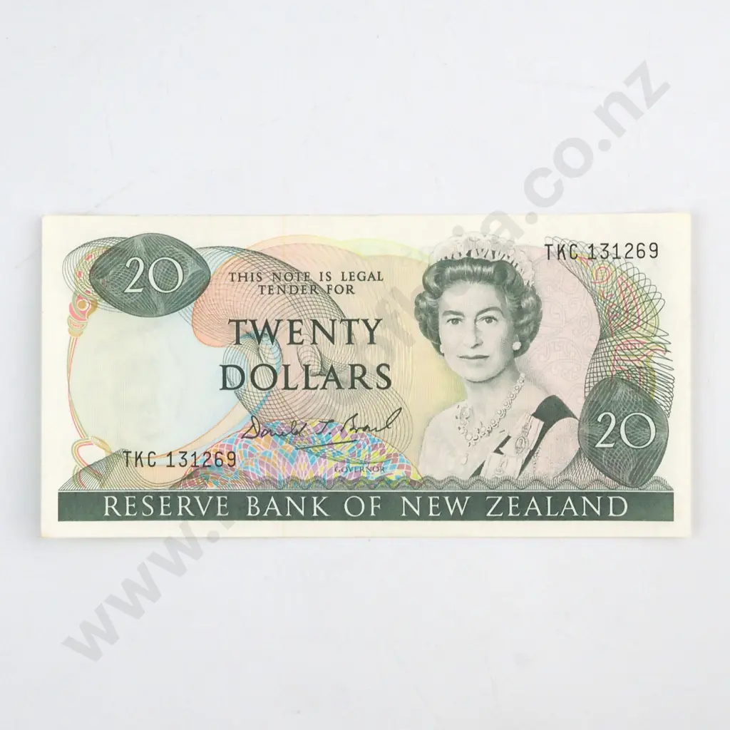 BRASH TYPE 1 SIGNATURE, SERIAL TKC 131269, ALMOST UNCIRCULATED, C.V. $100 Image 1++