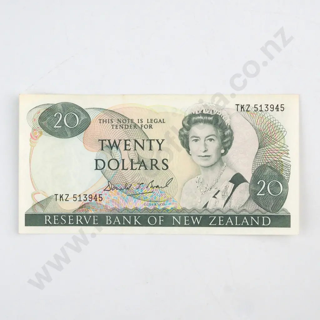 BRASH TYPE 1 SIGNATURE, SERIAL TKZ 513945 ( LAST PREFIX OF TYPE ), ALMOST UNCIRCULATED, C.V. $450 Image 1++