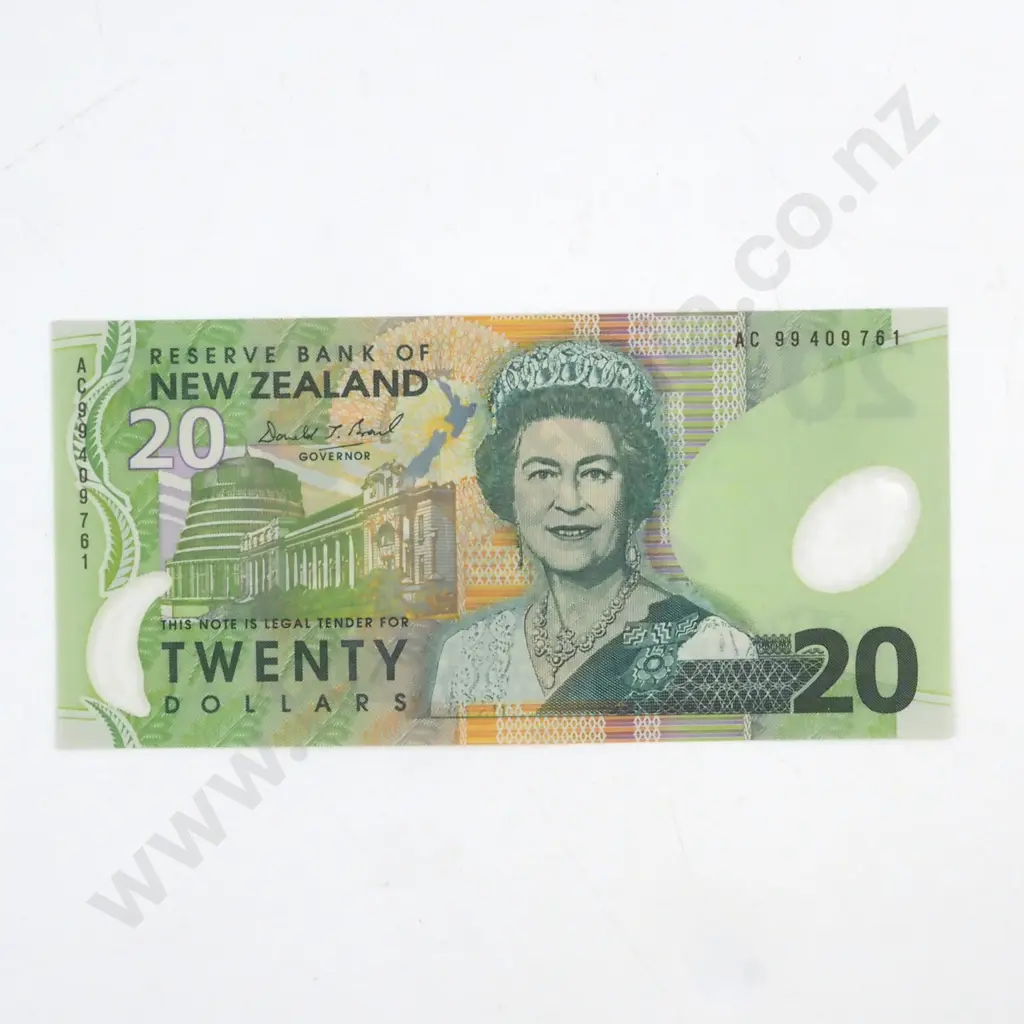 BRASH TYPE IV SIGNATURE, SERIAL AC 99409761 ( 1999 ), UNCIRCULATED, C.V. $60 Image 1++