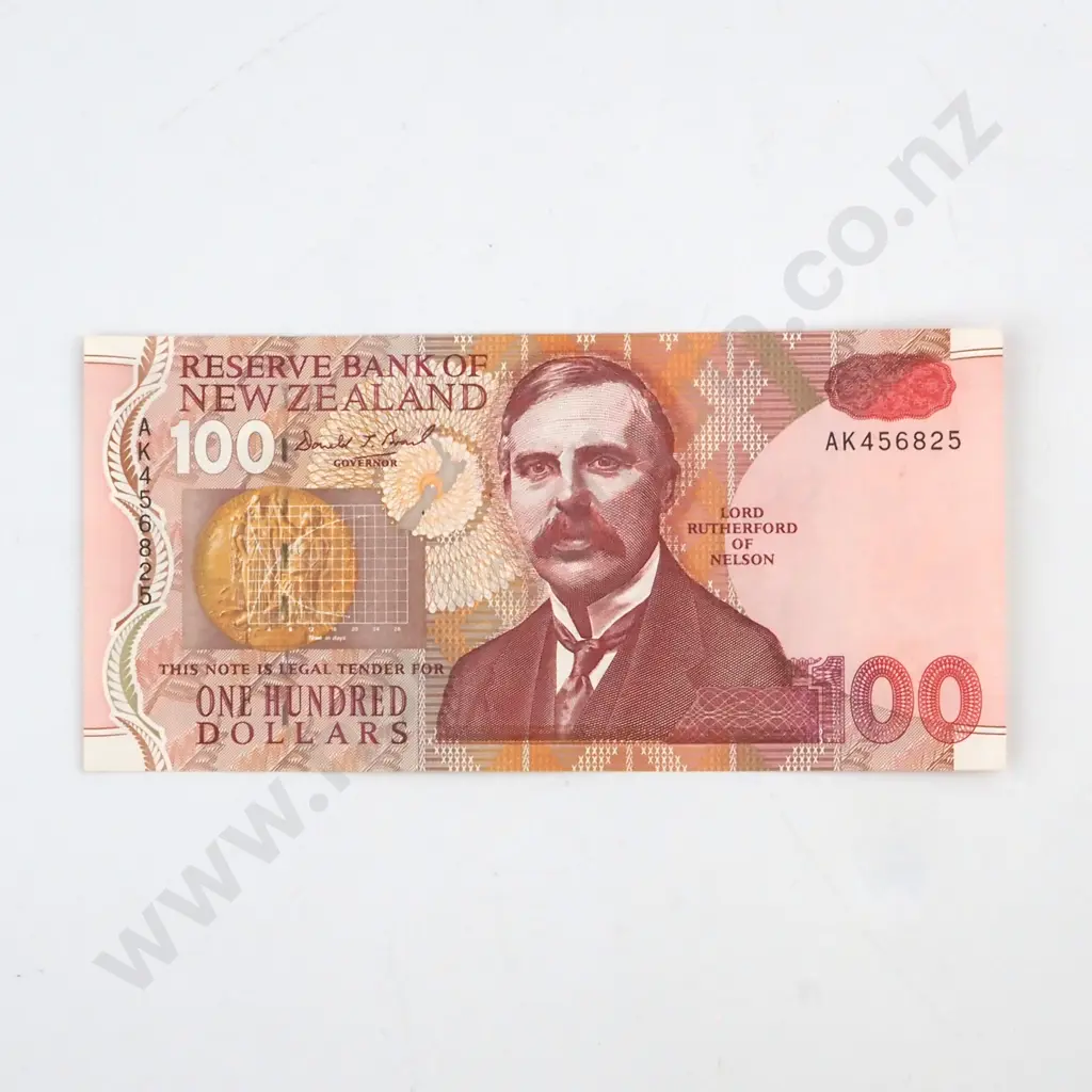 BRASH TYPE I SIGNATURE, SERIAL AK 456825 ( LAST PREFIX OF TYPE ), UNCIRCULATED BUT FOR TWO TINY STAPLE HOLES, C.V. $300 ( NOT COUNTING THE HOLES ) Image 1++