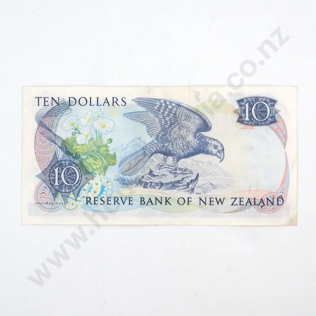 TEN DOLLARS RUSSELL SIGNATURE, SERIAL NMB 1000000 ( ONE MILLION ), VERY FINE Image 1++