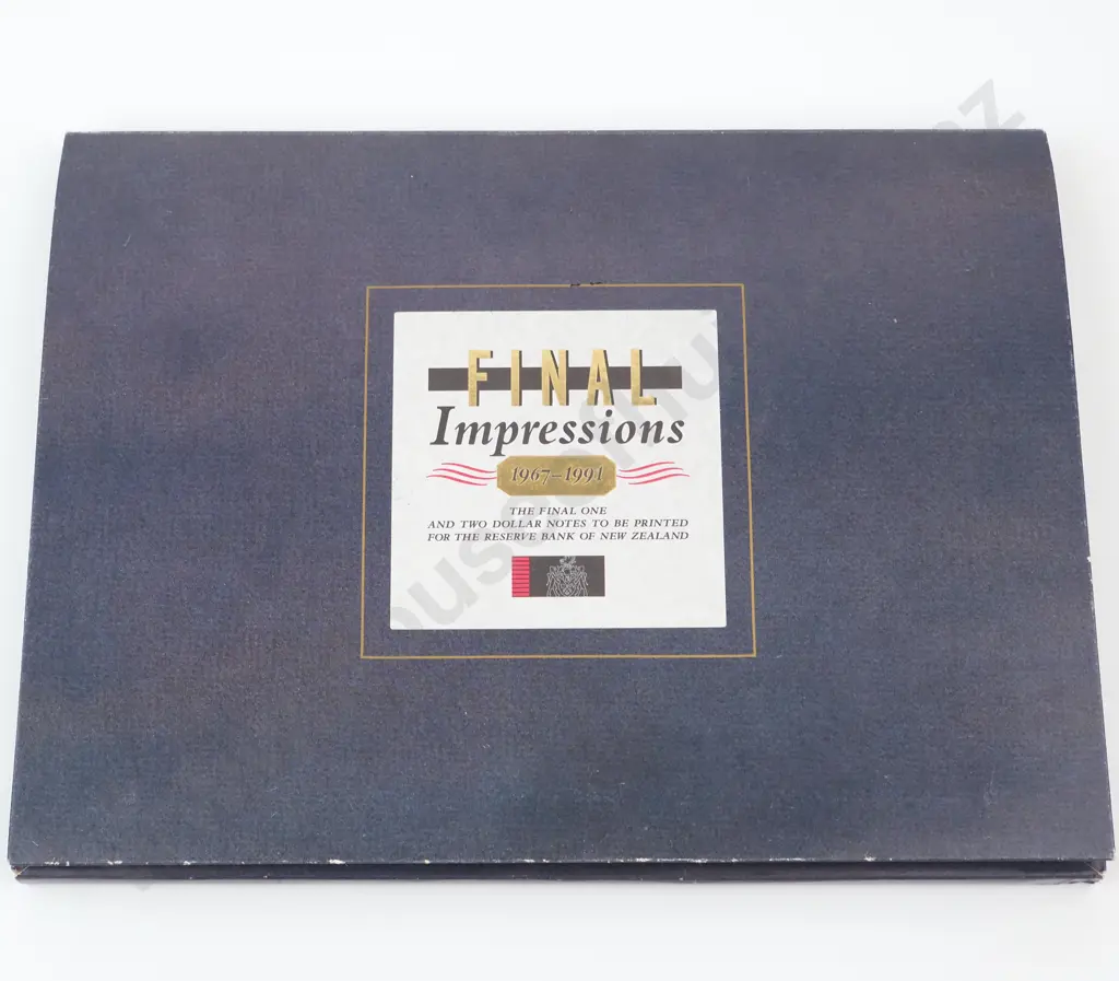 FINAL IMPRESSIONS CASED SET, BRASH TYPE 1 SIGNATURE $1 AND $2 ( LAST PREFIXES OF SIGNATURE ), C.V. $50 Image 1++