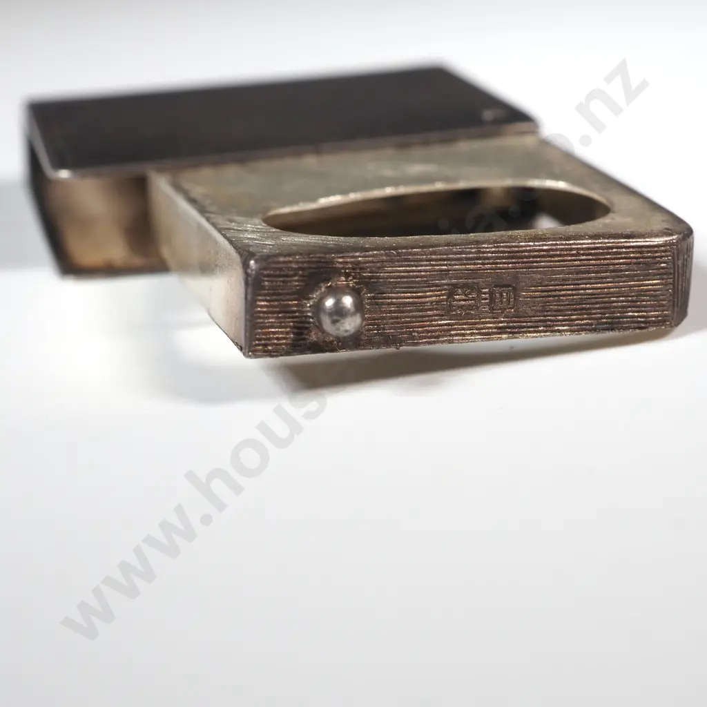 Sterling Silver Antique Stamp Holder w English Hallmarks Image 1++