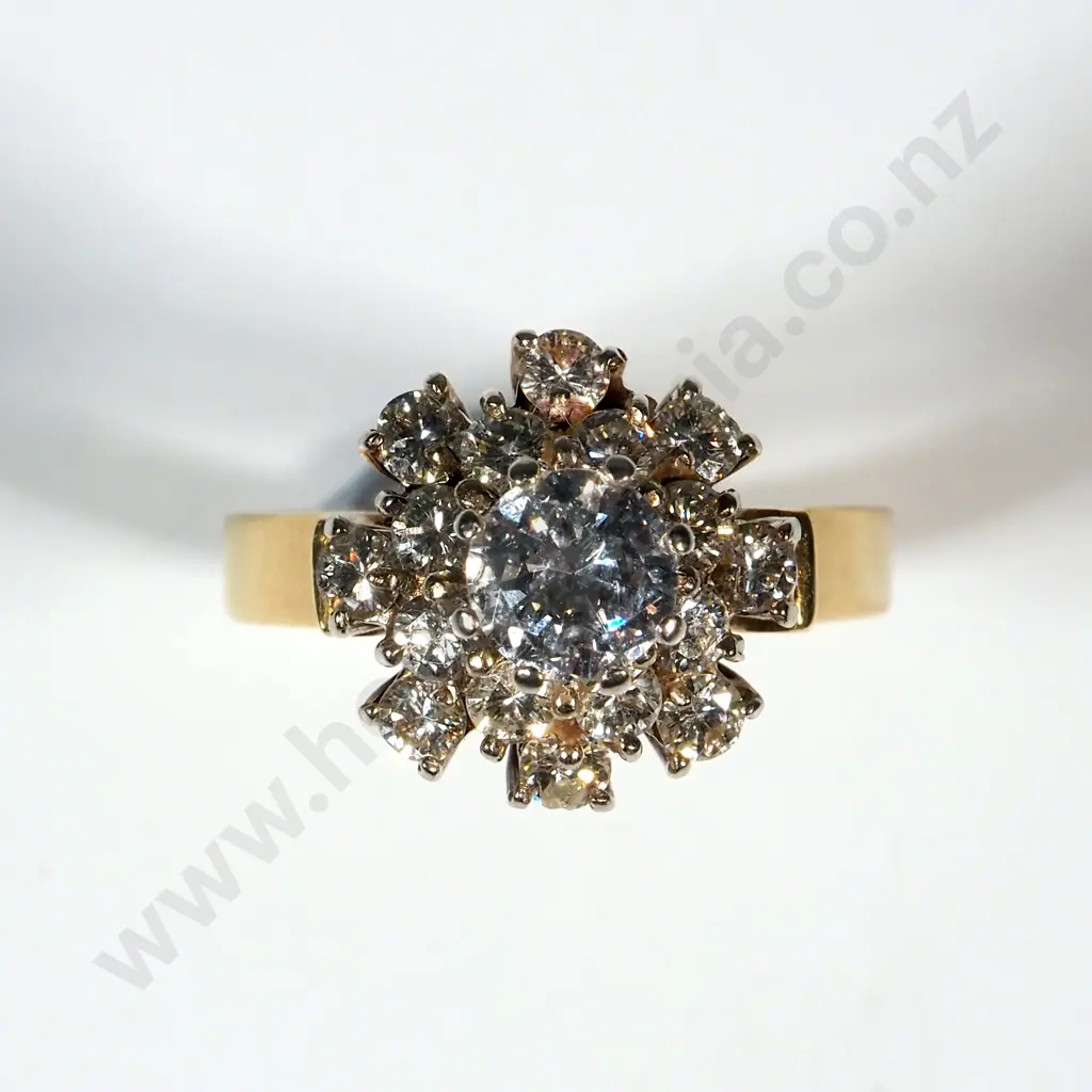 18ct Gold & Diamond Ring - Valued at $8,000.00 Image 1++