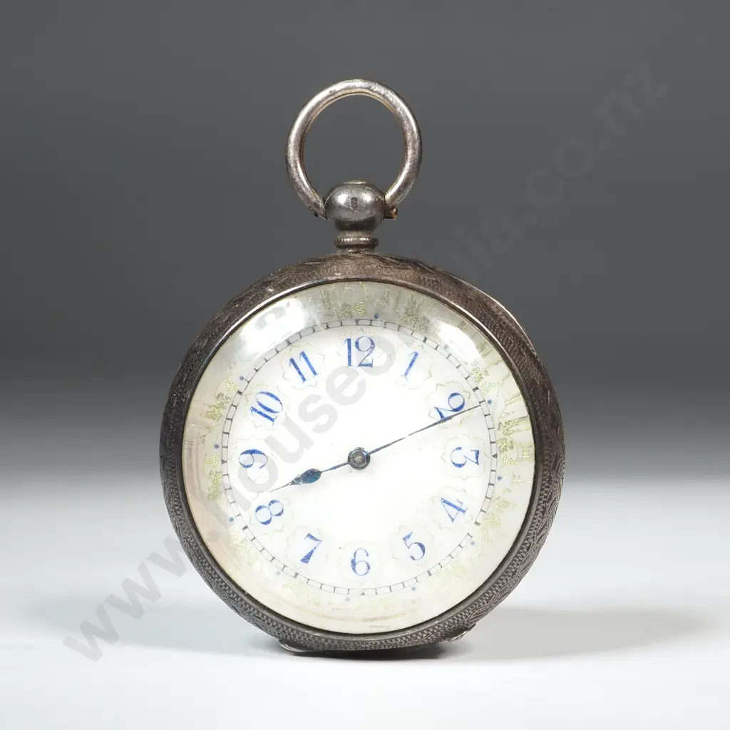 .935 Silver Pocket Watch Image 1++