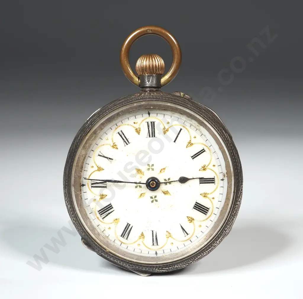 .935 Silver Pocket Watch Image 1++