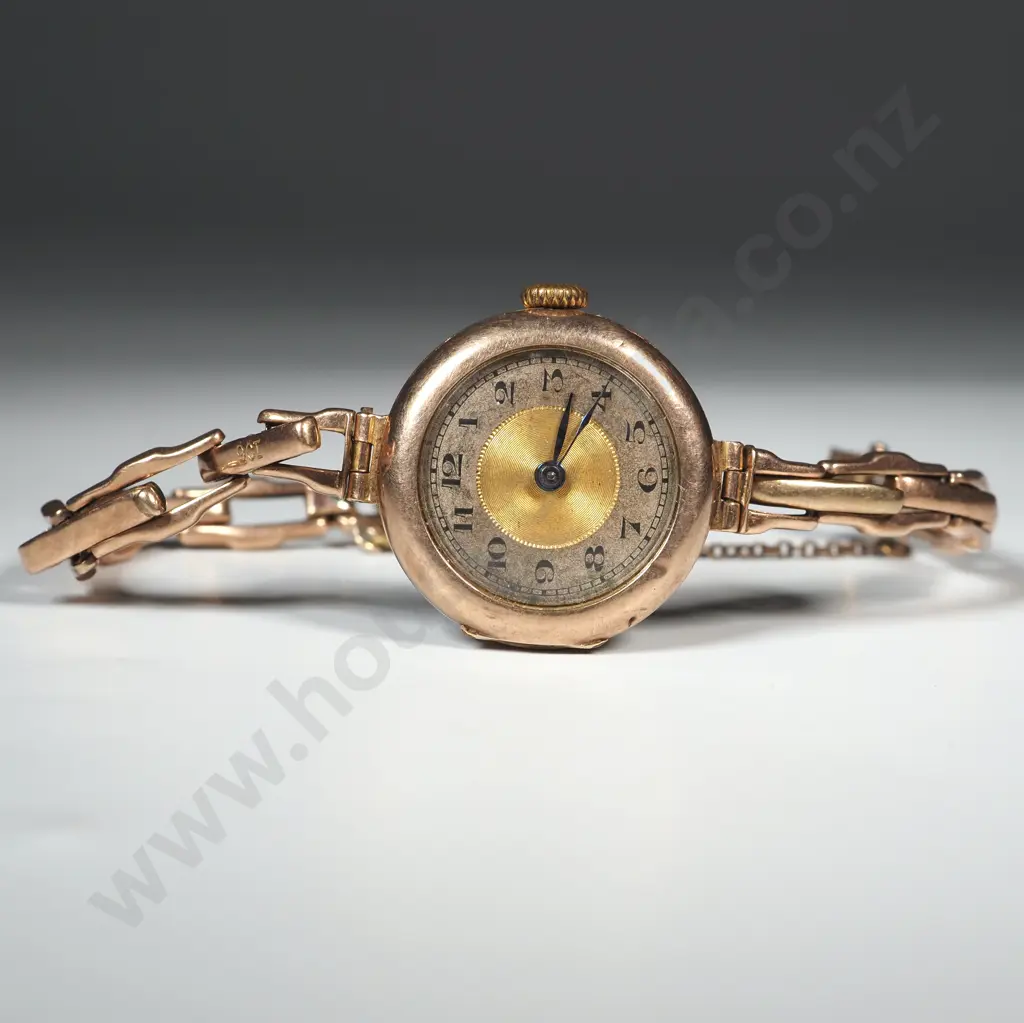 9ct Gold Wrist Watch- 17.83 Grams  Image 1++