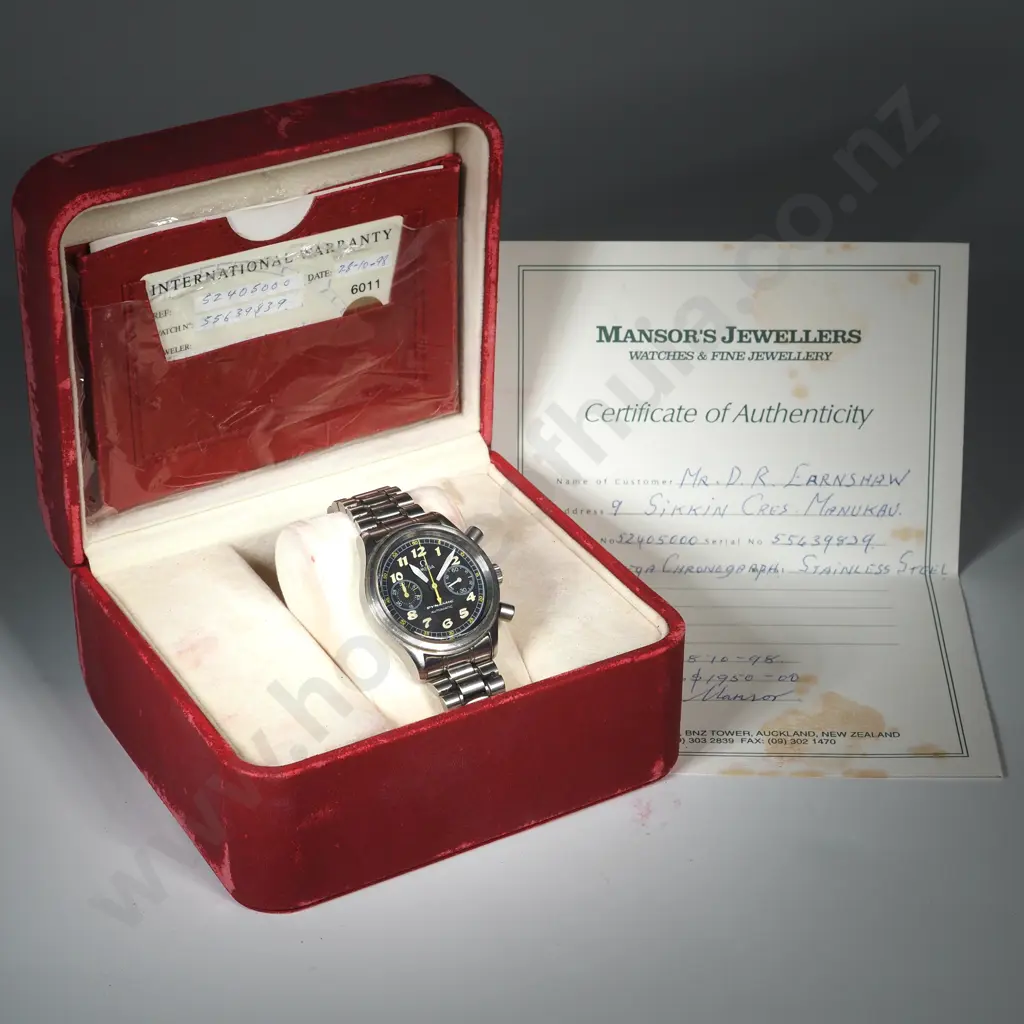 Omega Dynamic Automatic Chronograph Wrist Watch - Box Papers Image 1++