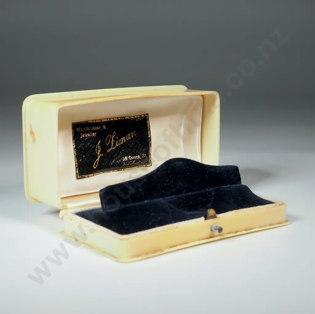 Ivorex Watch Case For J LInar Jeweller Auckland.  Image 1++