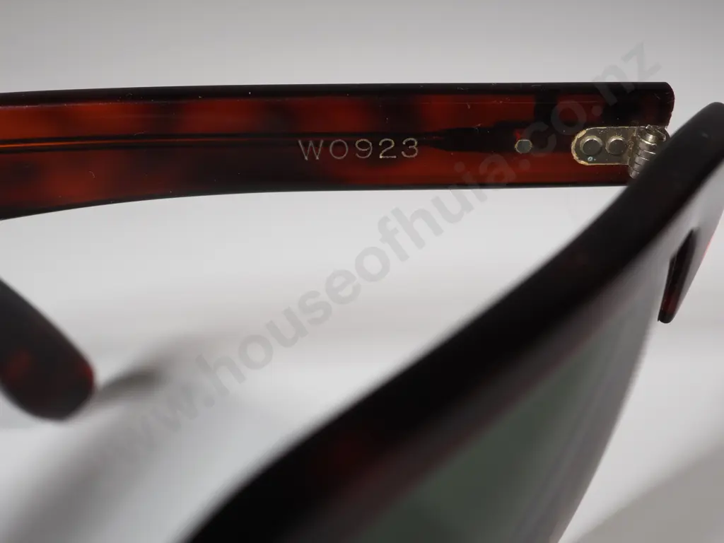 Stylish Ray Ban Sunglasses in Leather Slip Case Image 1++