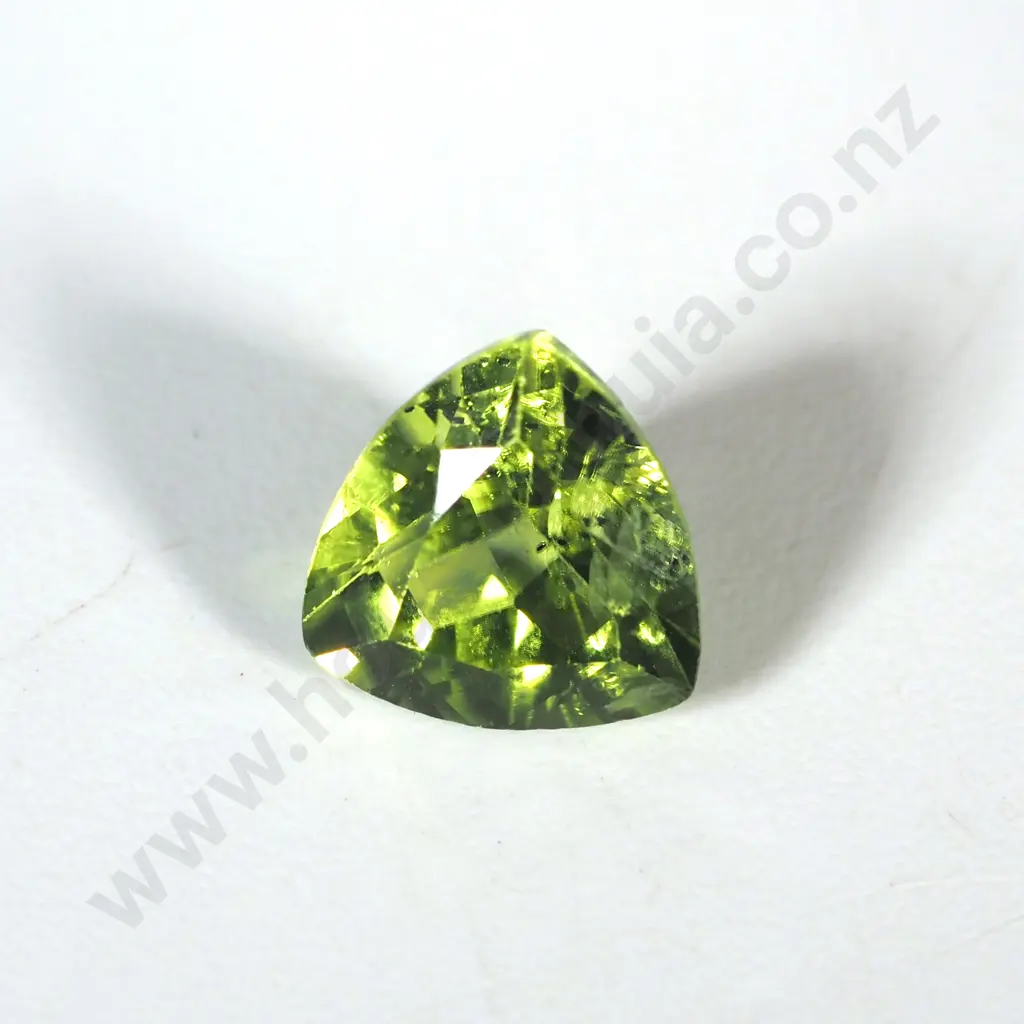 Loose Triliant Shaped Peridot  Image 1++