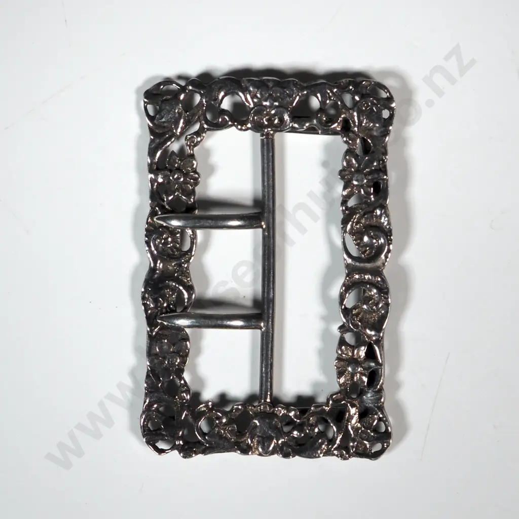 Sterling Silver Belt Buckle Birmingham 1897 Image 1++
