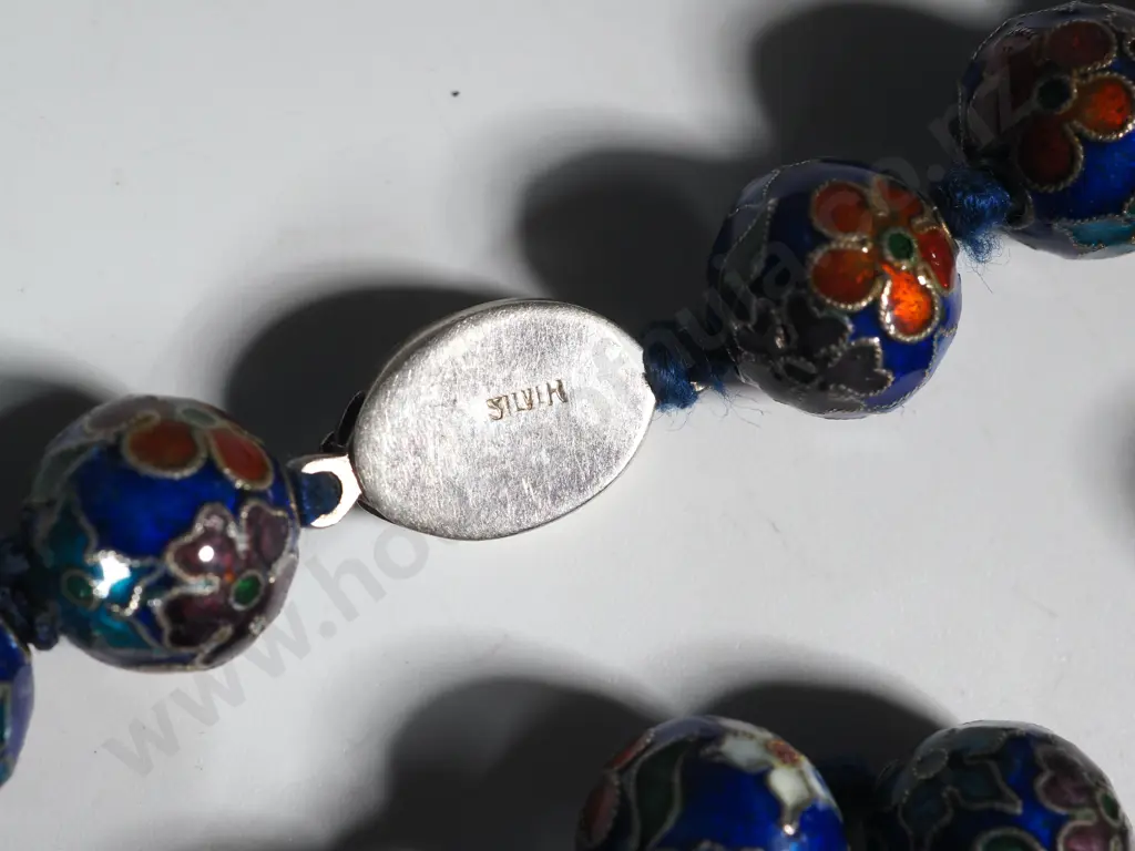 Cloisonné Bead Necklaces Image 1++