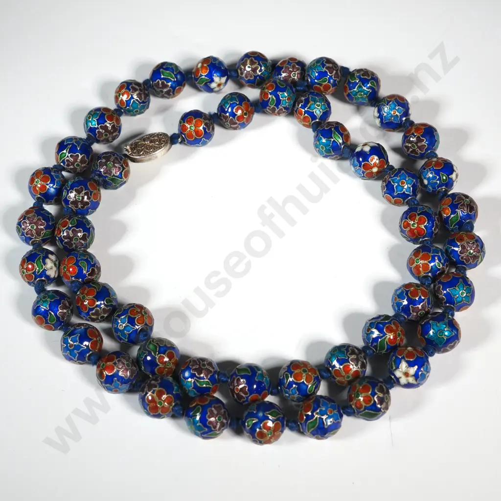 Cloisonné Bead Necklaces Image 1++