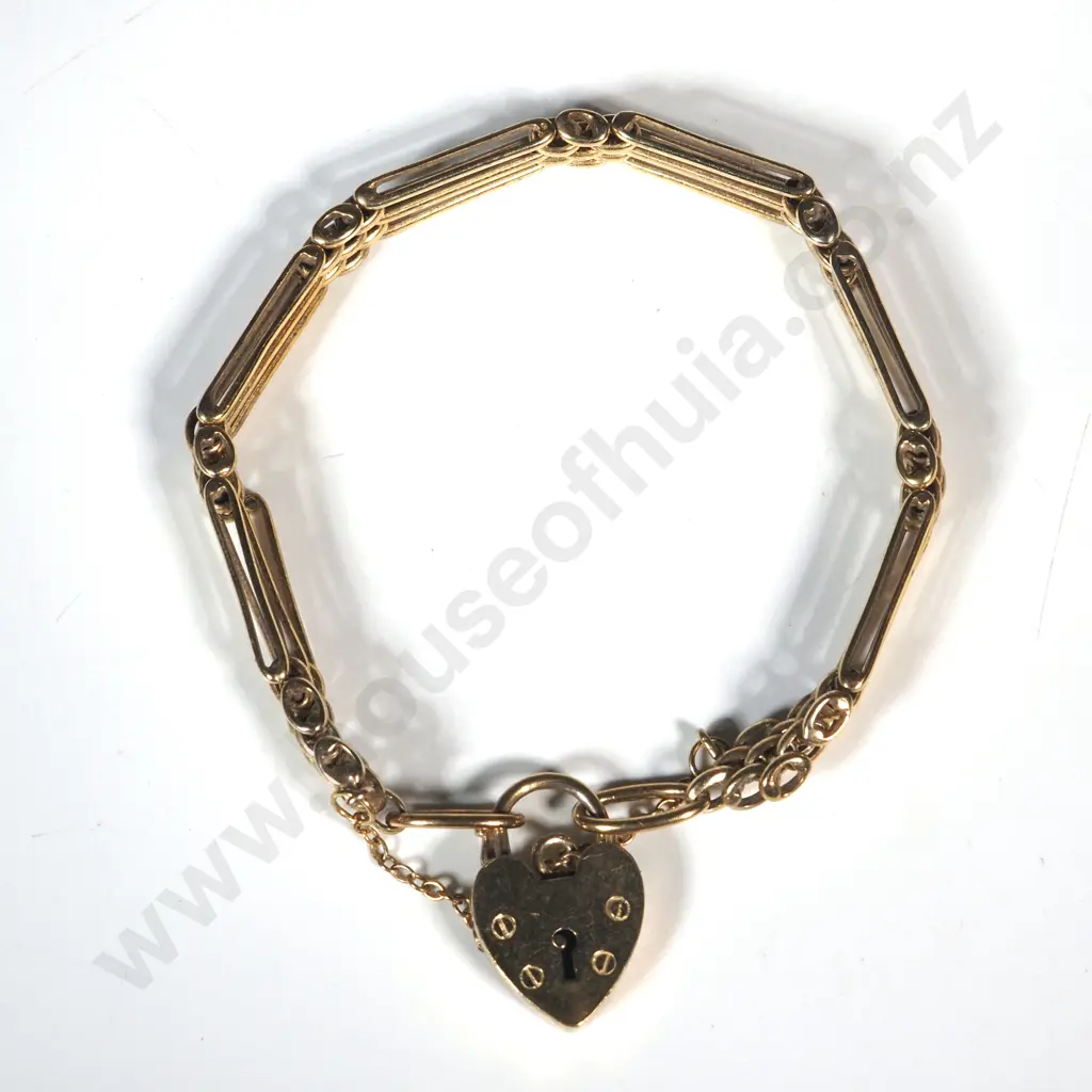 Sterling SIlver Gilt Gate Bracelet Image 1++