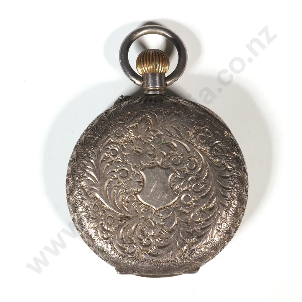 .935 Silver Pocket Watch Image 1++