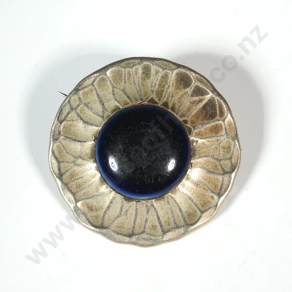 Arts & Crafts Brooch - The Guild Button Image 1++